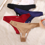 WarmSteps Solid T-back Fitness Sports Underwear Big Size Women's Panties Woman Sexy Lingerie Bikini Panties for Woman XXXL Size
