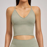 Seamless Sports Bra Women Shockproof Fitness Tops Push Up Gym Crop Top Brassiere Sport Bras Gym Workout Top Breathable Yoga Bra