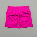 HISTELLO Impact Shorts 4.5" Women Fitness Sports Biker Shorts Low Waist Gym Short Workout Scrunch Butt Yoga Seamless Leggings