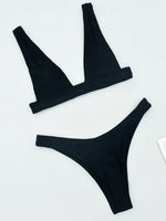 2025 Brazilian Triangle Bikinis High Cut bikini Women Swimsuit Female Swimwear Two pieces bikini Set Bather Bathing Suit Swim