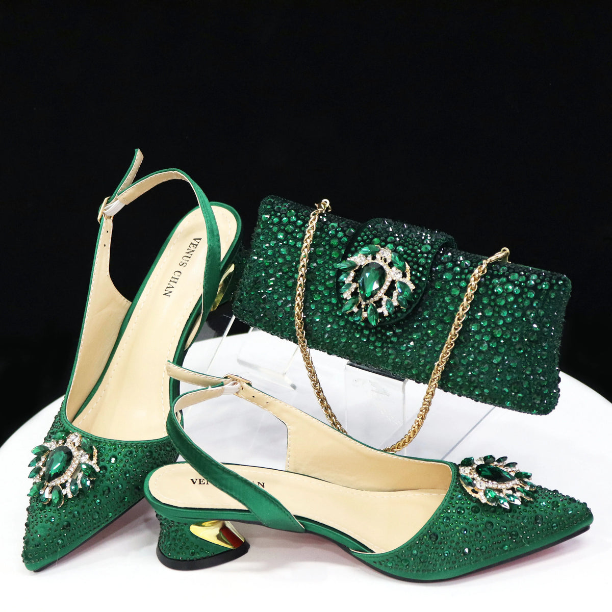Doershow hot selling purple Shoes and Bags To Match Set Italy Party Pumps Italian Matching Shoe and Bag Set for Party! 81-21