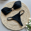Holiday Black Swimwear Metal Starfish Bandeau Bikini Mini Micro Thong Sexy Swimsuit Women 2026 Bathing Suit Bikinis Sets Mujer