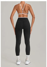 Women's Seamless Yoga Sets Sports Fitness Gym Sleeveless Vest Hip-lifting Slim Fit Pants Suits Running Training Workout Sets