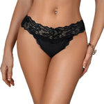 1pcs Low Rise Sexy Lace Lady G-string Sexy Lingerie Breathable Comfortable Panties Floral Elegant Women Thongs Female Underwear