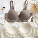Comfortable Bra Seamless Bra Women's Large Cup Anti-sag Comfort Bras Soft Underwire SupportBreathable Bra 2025