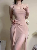 Women Satin Lace Chemise Nightgowns Sexy V-Neck Spaghetti Strap Sleepwear Babydoll Lingerie Dress for Bridal Wedding Honeymoon