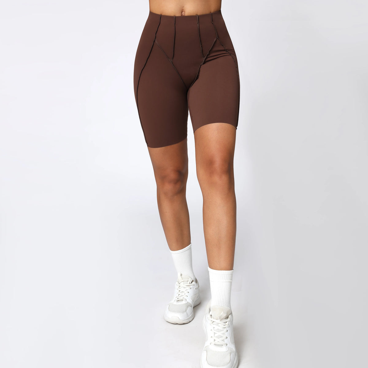Yoga Shorts Women Fitness Shorts V-shaped Waist Running Cycling Shorts Breathable Sports Leggings Workout Gym Shorts