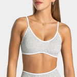 Braided Leopard Print Sports Bra - High Impact Support, Push-Up Design, Anti-Downward Shift, Breathable & Comfortable for Gym
