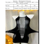 Fishnet Women Sexy Beach Cover Up Dress Women Stretch See Through Sleeveless without Bikini Swimsuit Coverup Mini Beachwea
