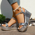 Sommer Platform Sandals 2026 Fashion Women Strap Gladiator Sandal Wedges Shoes Casual