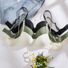 3-Pack of Fashionable Women's Underwear Set Everyday Simple Basic Underwire Bras Supportive and Comfortable Unpadded Women's Bra