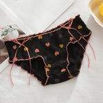 Heart Print Couple Underwear Set Men's Boxers Shorts Women's Underwear Cotton Panties for Men Women Underpants Lover's Panties