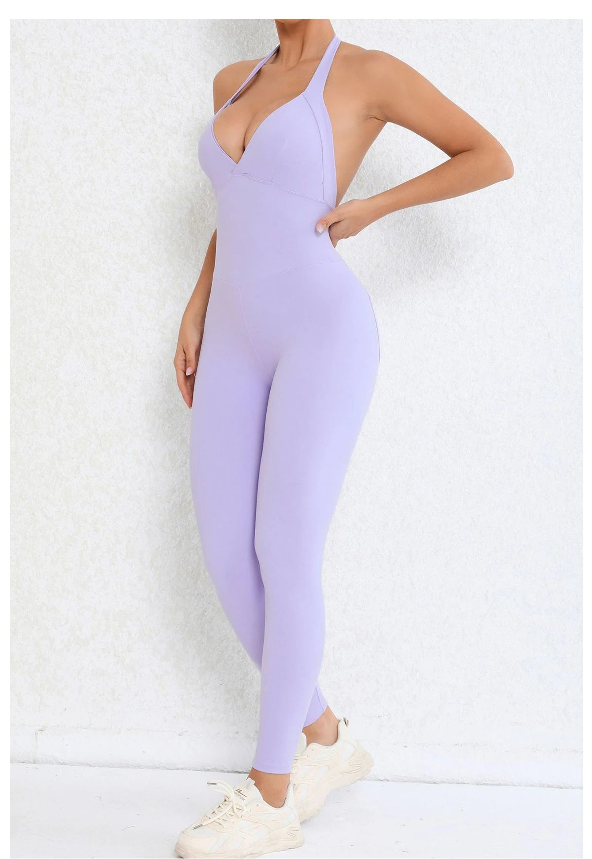 Backless Gym Jumpsuit Sport Overalls Women Nylon Yoga Workout Clothes for Women Fitness Clothing Gym Sets Womens Outfits