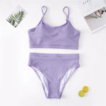 0XL - 4XL 7 Colors Bikini Plus Size Large Size Swimwear Women Swimsuit Female Two-Pieces Bikini Set Bather Bathing Suit V3774B