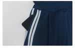 New Contrasting Striped Yoga Sets Women Hanging Neck Slim Sports Vest Gym Outfits High Waist Pocket Pants Running Fitness Suits
