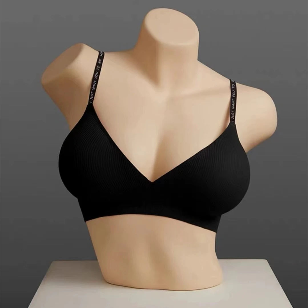 Seamless Bras for Women's Underwear No Steel Ring Anti-sagging Women's Push Up Bra U Back Bralette Backless Bra Sexy Lingerie