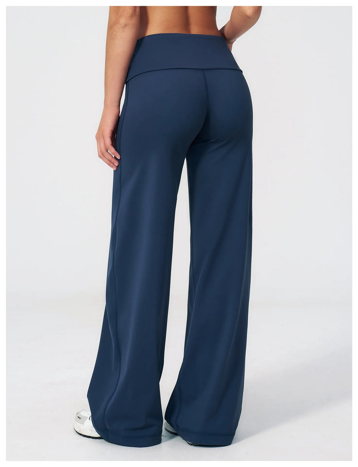 Yoga Pants Women High Waist Fitness Sports Flared Trousers Gym Workout Jogging Wide Leg Pants Female Dance Sports Flared Pants
