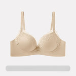 Seamless Everyday Bras for Women Sexy Lace Massage Ladies Push Up Brassiere Floral Female Underwire Women Underwear