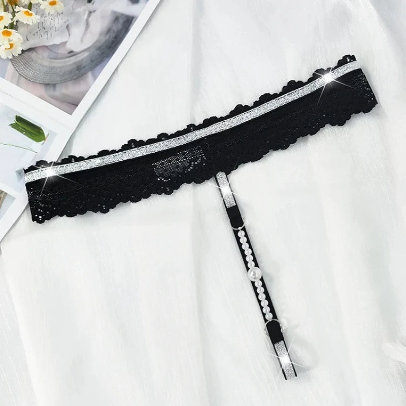 1pcs Low Waist Sexy Lace Women's Thongs Underwear Breathable Comfortable Panties Elegant Sexy Lingerie Fashion Lady G-string