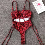 Neon Green Tummy Cut Out Female Swimwear One Piece Swimsuit Women Thong String Monokini High Leg Cut Bathing Suit Swim Bodysuit