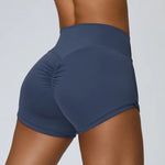 Yoga Shorts Buttock Lift Scrunch Fitness Shorts Gym Legging Cycling Slim Fit Workout Shorts Women High Waist Sports Shorts Women