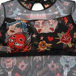 S - XXL Printed Long Sleeve With Sarong One Piece Swimsuit Women Swimwear Female Flowers Padded Bather Bathing Suit Swim K7181