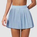 Golf Tennis Skirts with Pocket Women Gym Running Pleated Skorts Outdoor Sports Fitness Slim Shorts High Waist Yoga Golf Skirt