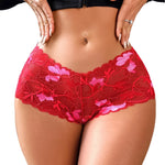 1pcs Low-Waist S -XL Floral Women's Lace Panties Breathable Comfortable Female Underpants Lingerie Elegant Lady Briefs Underwear