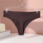 3PCS Seamless Women's Lingerie Female Thongs Sexy Underwear Low-Rise Underpant Women's Panties Intimates Bikini Briefs S-XL