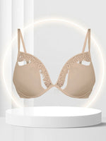 women's sexy lace push up bra underwire thick cup brassiere plain edgy super gather for small breasts