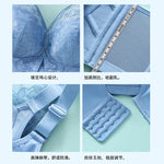 Coverage Lace Bras Plus Size Push Up Bra Sexy Lingerie Women FullWireless Brassiere C D E Cup Push Up Bras for women Bra 52CDE