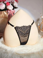 Simple Body Thong Garter Panty Metal Chain Porn Design Woman Gstring Panties Erotic Lingerie Women Underwear 1PC Sexy Underpants