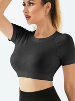 Summer Women T-shirt Sportswear Woman Gym Tank Top Sports Yoga T-shirts Women Clothing Top Female Yoga Sporty Tops