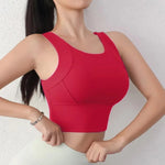 Cloud Hide High Support Sports Bra for Women Gym Yoga Crop Top Home Fitness Workout Underwear Girl Large Size Running Bike Shirt