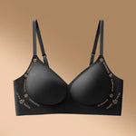 Women's Seamless Push-Up Bra Soft Support Brushed Anti-Sagging Palm Cup Comfortable Underwear Comfortable Everyday Bra