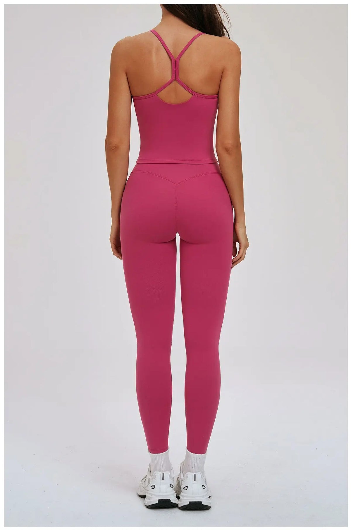 Yoga Short Sets Women Shockproof Slim Back Cross Sports Vest High Waist Leggings Fitness Suit Outdoor Gym Running Set Tracksuit