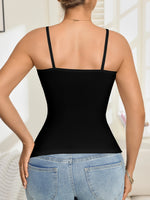 Summer Vest Women's Tank Top Padded Camisole Sleeveless Top Comfortable Adjustable Thin Straps Ladies's Underwear