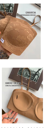 MOYISU Parisian Lace Bra Women Strapless Summer Push Up Small Bust Multiway Wear Bandeau Bralette UK Ship Fashion Top Bestseller