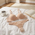 Push Up Bra Set Women Underwear set 2 Piece Lingerie The Invisible Foundation B2087