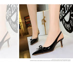 2026 Latest Light Luxury Style Women's Casual High Heel Sandals Summer Exquisite Pointed Shallow Mouth Fine Heel Modern Sandals