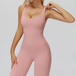 Women Yoga one-piece Jumpsuit Fitness Sports Overalls Gym Clothin Pilates Workout Clothes Outfit push-up Activewear Sportswear