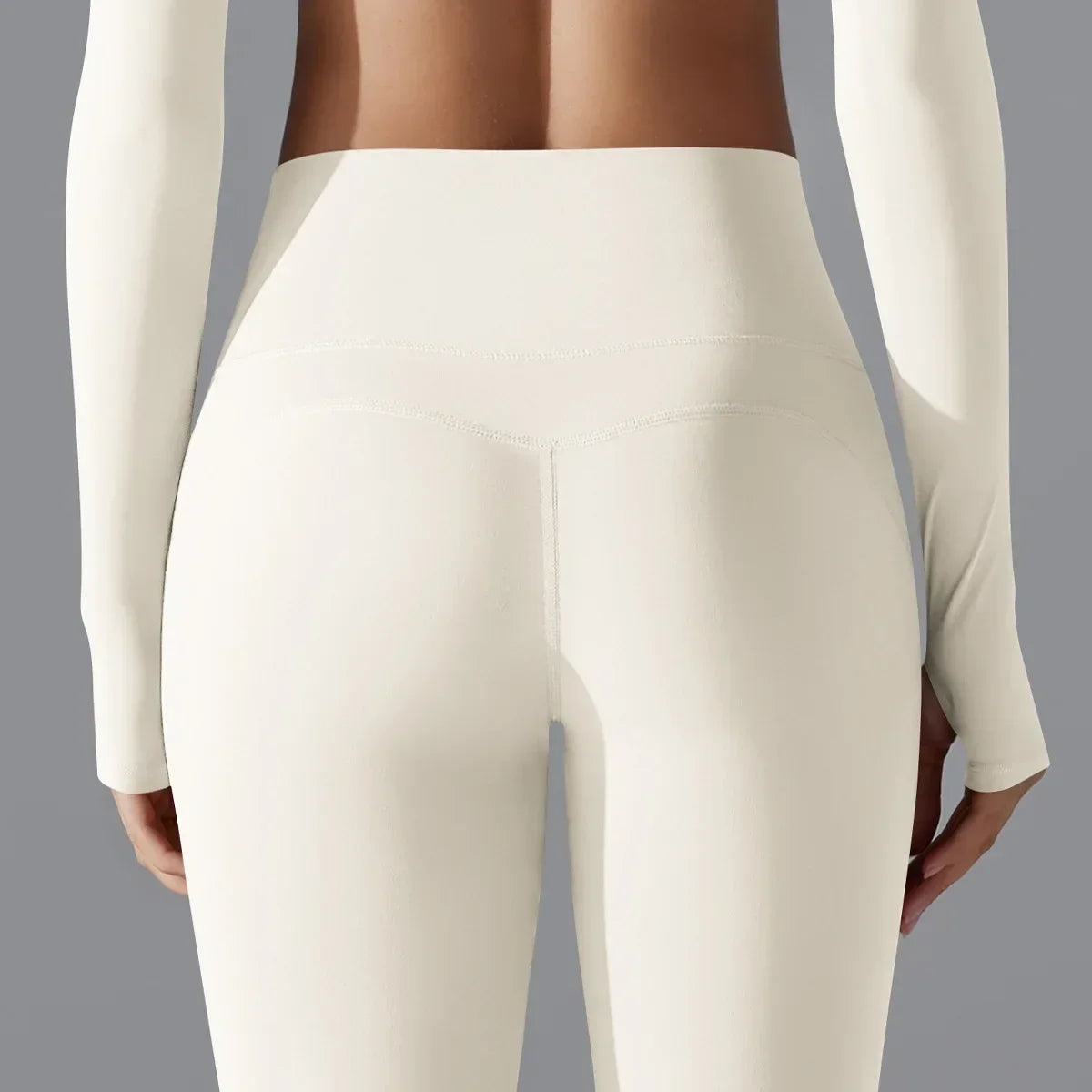 Seamless Yoga Sets Sports Fitness High Waist Hip-lifting Pants Long-sleeved Suits Workout Clothes Gym Leggings Sets for Women