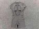 Women's Seamless Yoga Jumpsuits Fitness Sports Hip-lifting Backless Short-sleeved Training Gym Workout Shorts One-piece