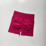 Women's High-Waisted Yoga Sports Shorts Summer Stretch Hip-Lifting Abdominal-Tightening Fitness Three-Part Shorts