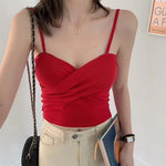 Women Tank Crop Top Sexy Bra Tops Seamless Underwear Female Crop Top Wireless Lingerie Padded Camisole Intimate