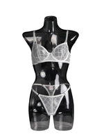 Sexy Lace Mesh Solid Color Transparent Bikini Backless Deep V Suspenders Sleeveless Bikini Charming Elegant Pure Desire 0VBM
