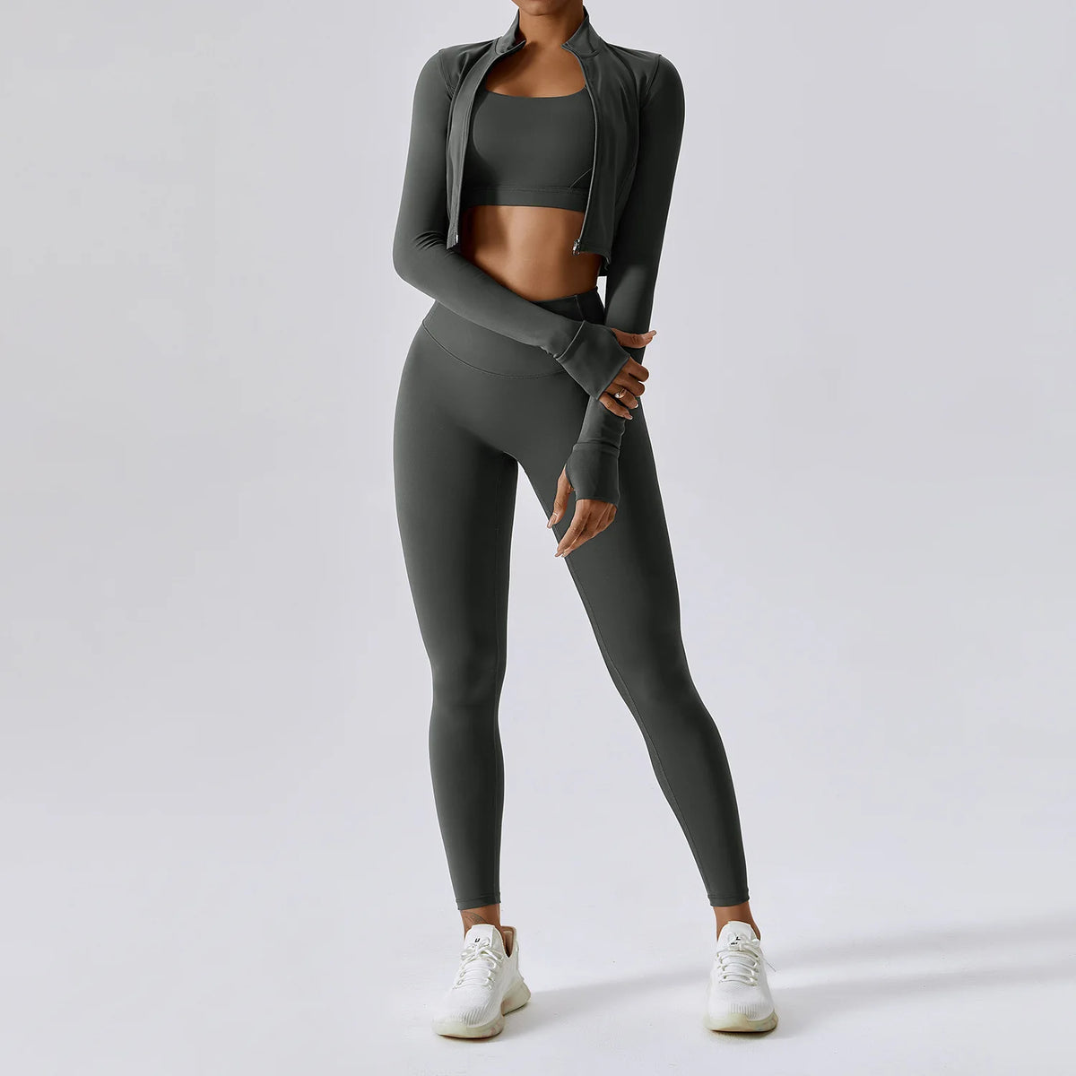 2/3PCS Yoga Set Gym Clothes Sportswear Yoga Suits For Women Tracksuit Fitness Set Tracksuits Sports Bra Gym Leggings Yoga Top