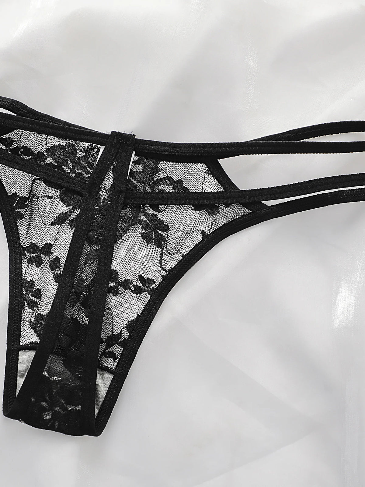 5PCS Women's Sexy And Fun Hollow Lace Underwear Easy to Wash And Dry, Traceless Antibacterial Underwear C830