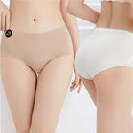 5PCS Seamless Mulberry Silk Underwear Ultral Thin Women's Panties Sexy High Elastic Invisible Briefs Soft Underpants Lingerie