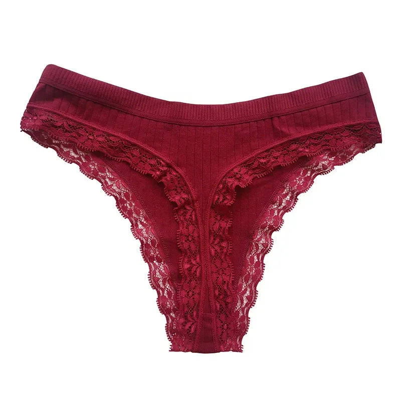 3Pcs/Set Cotton Panties Women G-string Female Underpants Sexy Lingerie Seamless Underwear Low Rise Panties M-XL Intimates